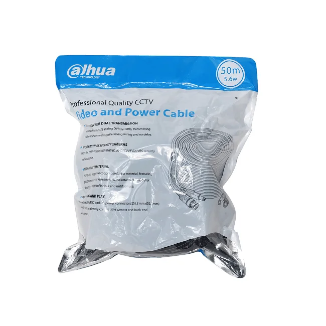 Dahua Technology DH-PFM942I-50-5 adaptador de cable de vídeo 50 m BNC Negro image 5