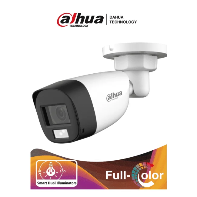 Dahua Technology Lite DH-HAC-HFW1500CLN-IL-A cámara de vigilancia Bala (forma) Cámara de seguridad CCTV Interior y exterior 2880 x 1620 Pixeles Techo/pared image 2