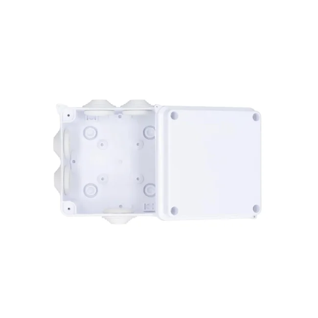 SAXXON PB100 - Caja de conexiones con 7 entradas / PVC libre de halógenos / Compatible con cámaras Bullet / Domo / Dimensiones 100 x 100 x 70 mm (Ancho x Alto x Fondo) / IP55 image 3
