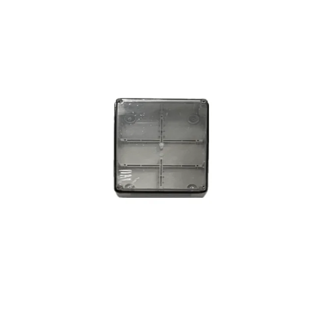 SBE TECH SBE-TR200200130 - Gabinete plástico con tapa transparente , 20 x 20 x 13 cm multiusos con grado de protección IP66, fabricada en material autoextinguible y resistente a la abrasión