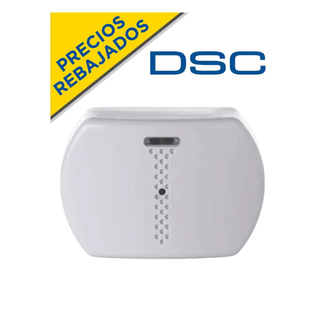 DSC PG9922 detector de rotura de cristal Inalámbrico