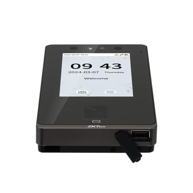 ZKTECO SenseFace 4A - Control de acceso y asistencia para 6,000 rostros / 8,000 huellas / 8,000 tarjetas ID 125kHz / TCP/IP / IP65 / 1 Relevador / Compatible con Software Gratuito ZKBio Zlink image 6