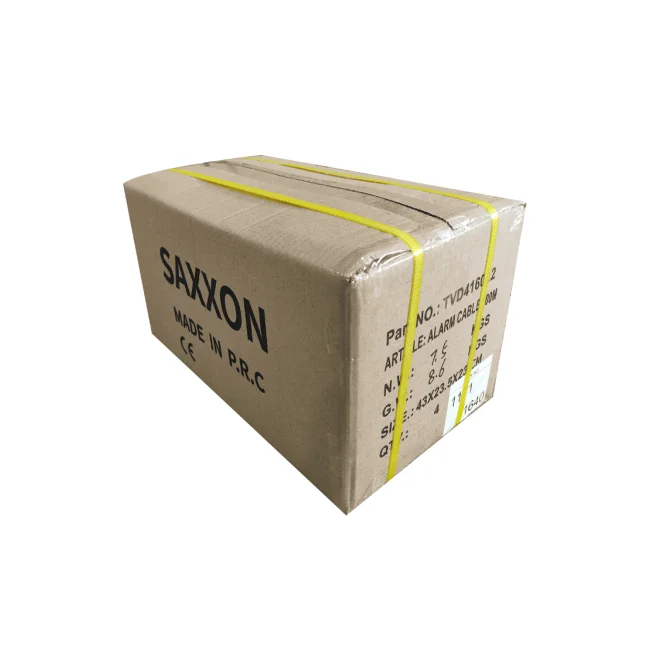 SAXXON OWAC4100J - Cable de alarma / 4 Conductores / CCA/ Calibre 22  AWG / 100 Metros / Recomendable para control de acceso / Videoportero / Audio / Reforzado image 4