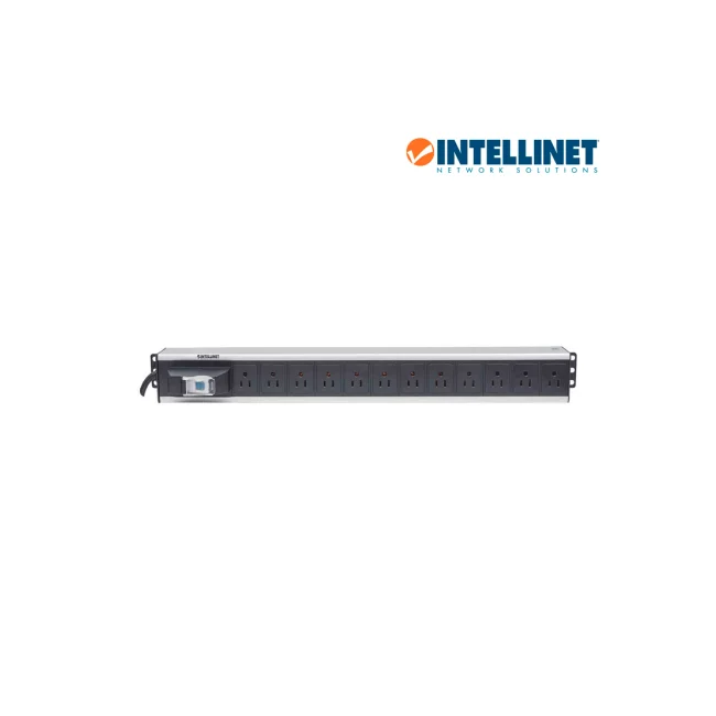 Intellinet Barra multicontactos vertical con 12 salidas - Contactos tipo NEMA image 10