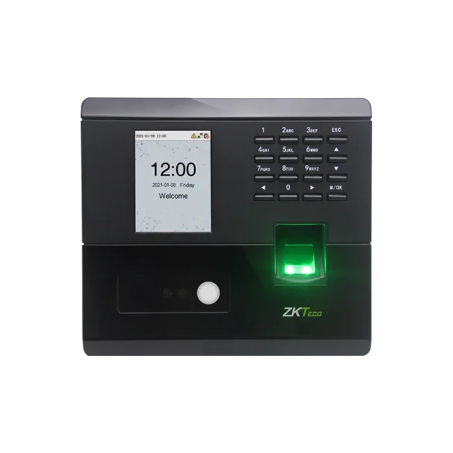 ZKTECO MB10VL - Control de Asistencia y Acceso Básico Visible Light con Autenticación Facial (100 rostros), Huella Digital BioID (500), Registro de 50,000 Eventos, Conexión TCP/IP y SSR (Reporte en Hoja de Cálculo Mediante USB) image 3