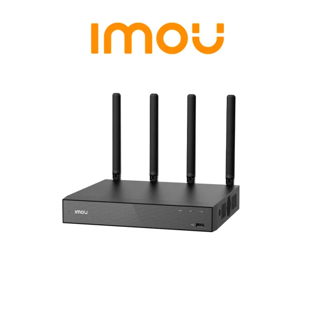 IMOU NVR-N110W-8A0E - NVR WiFi 10 Canales/ Micrófono y Altavoz Incorporado/ Auto-pair con Cámaras Imou/ Soporta WiFi 6/ Capacidad de Almacenamiento Hasta 16Tb/ Rendimiento de Hasta 90Mbps