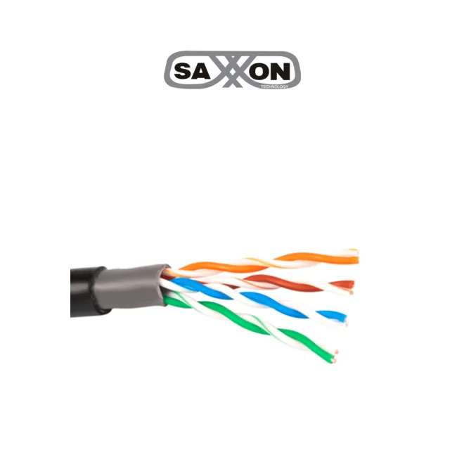 Saxxon OUTP5ECCAEXT cable de red Negro Cat5e U/UTP (UTP)