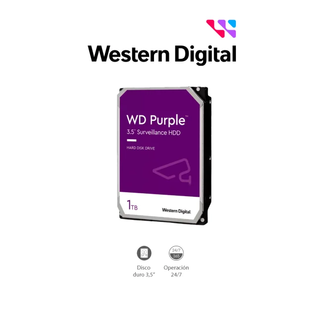 Western Digital Purple 3.5" 1 TB Serial ATA III image 2