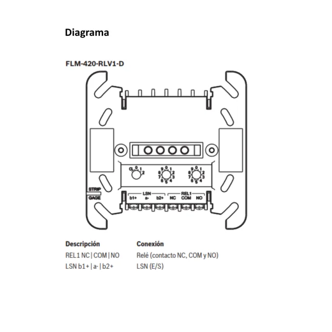 Bosch FLM-420-RLV1-D módulo digital o analógico i / o image 3