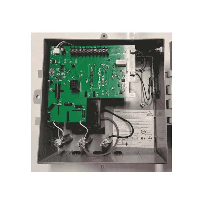 YONUSA EYM12000127NG - Energizador Modular para Cercos Eléctricos, Salida de Hasta 12,500 V, Alcance de 2,500 Metros Lineales (500 Metros en 5 Líneas), Alimentación 110/220 VAC, Compatible con Módulo WiFi, Bajo Consumo image 5