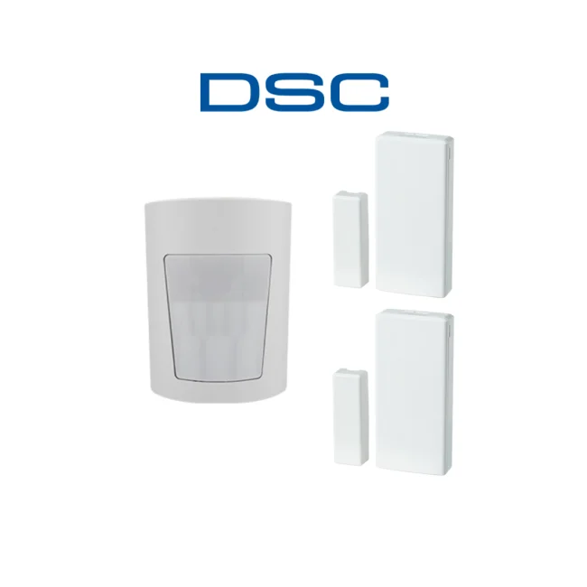 DSC POWER G PACK ACCESORIOS - 2 Contactos delgados PG9303 y 1 Sensor de Movimiento PGP9914