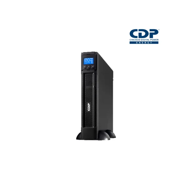 CDP UPO11-3RT AX UPS Online de 3000VA y 3000W con 4 terminales de salida, 6 baterías de 12V a 9AH, y respaldo de 5 minutos al 100% / REQUIERE CLAVIJA O ADAPTADOR NEMA 5L-30P image 2