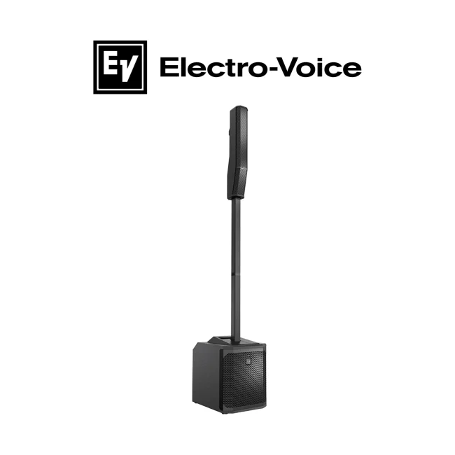 ElectroVoice M_EVOLVE30MUS - Sistema Amplificado de Columna EVOLVE 30M 8CH / Bluetooth / Columna 6x2.8" / Subwoofer 10" / Negro