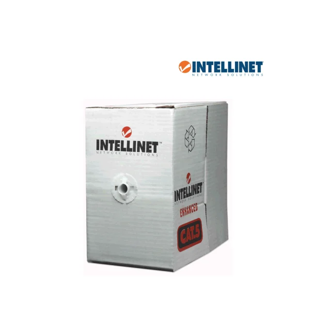 Intellinet BOBINA CABLE UTP DE RED CAT6 CCA ROLLO 305M SOLIDA GRIS, PyME image 6