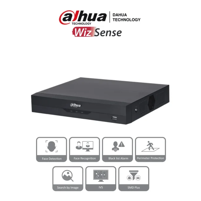 Dahua Technology WizSense NVR2116HS-I2 1U Negro image 3