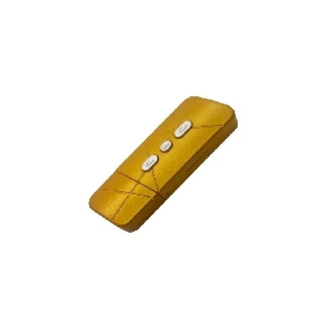 LECTOR MICRO SD CON REPRODUCTOR MP3 B&Aacute;SICO MOSTAZA