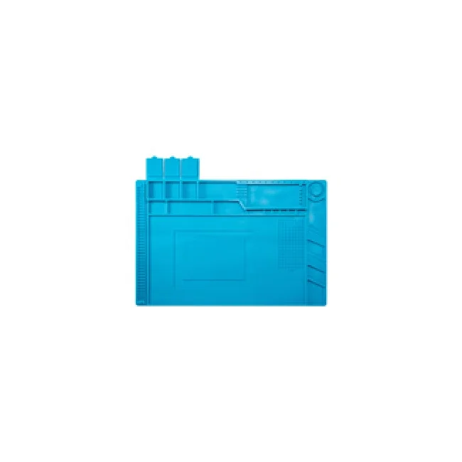 TAPETE ANTIEST&Aacute;TICO DE SILIC&Oacute;N, MAGN&Eacute;TICO 45 x 30 cm, AZUL