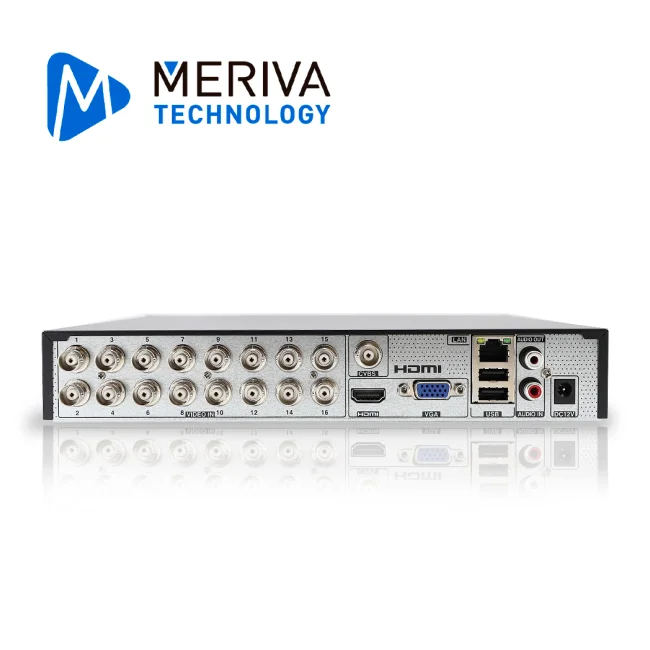 DVR MERIVA TECHNOLOGY MXVR-2116AI HD H.265 18CH 2MP PENTA HIBRIDO 16CH BNC / 2CH IP / SALIDA HDMI (1080P) + 1 VGA / 1 SALIDA + 1 ENTRADA DE AUDIO / COC / P2P-CLOUD / SO. N9000 / TECNOLOGIAS AHD / TVI / CVI / SD / IP / GRABACION 1080P-LITE / 1DD / COMPATIBLE CON AUDIO (AOC) / IA DETECCION HUMANOS Y VEHICULOS / CRUCE DE LINEA / SMART MOTION DETECTION image 3