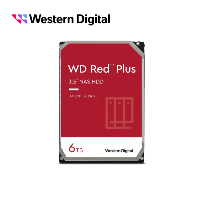 Western Digital Red Plus WD60EFPX disco duro interno 3.5" 6 TB Serial ATA III image 4