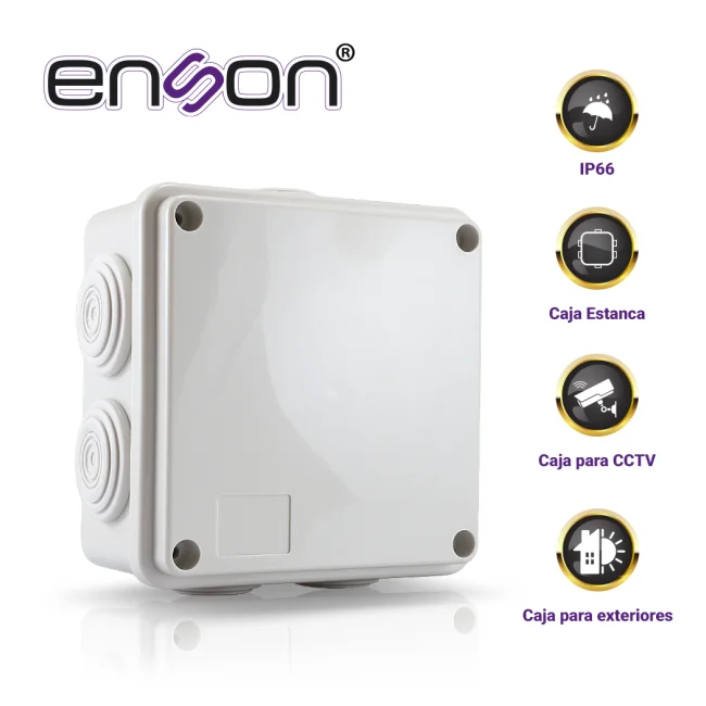 Enson ENS-PCB1010 caja de salida Blanco