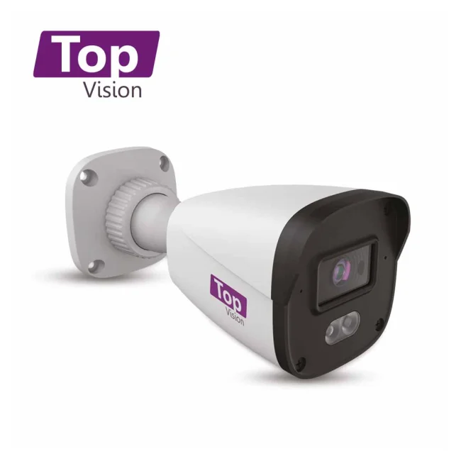 CAMARA HD BULLET TOPVISION TBDL500A / 5MP / AHD/TVI/CVI/SD / 2.8MM / 30M IR - 20M LUZ CALIDA LUZ DUAL / MICROFONO INTEGRADO / IP67 / COC / CARCASA METAL - PLASTICA / 12VCD / IMAGEN A COLOR 24X7 AUDIO POR COAXIAL O UTP /SOLO COMPATIBLE CON DVR MERIVA SERIES MXVR-5XXXA/6XXXA/8XXXA