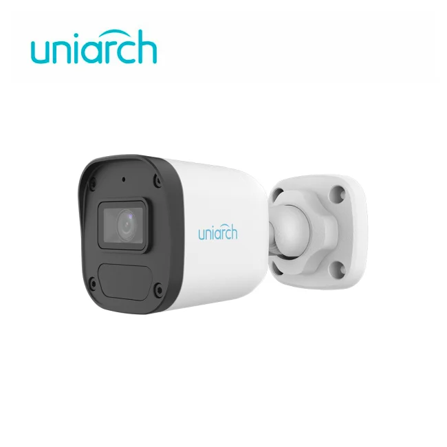 CAMARA IP MINI BULLET UNIARCH IPC-B132-AF28-ECO / 2MP / LENTE-2.8MM / DWDR / IR30M / MICROFONO-INTEGRADO / HUMAN-BODY-DETECTION / POE-AF / ONVIF / IP67 / 3-AXIS / ULTRA265