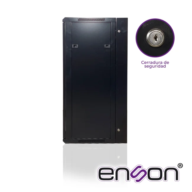 Enson ENS-RKGU22PRO armario rack 22U Rack o bastidor independiente Negro image 7