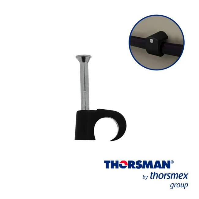 Thorsman TC 7-10 Rc abrazadera para cable Negro 100 pieza(s) image 3