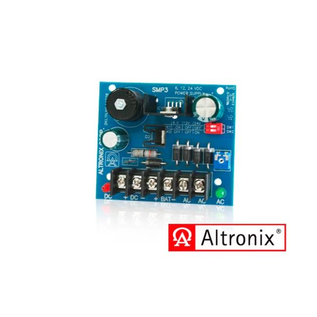 Altronix SMP3 adaptador e inversor de corriente Interior Azul image 4