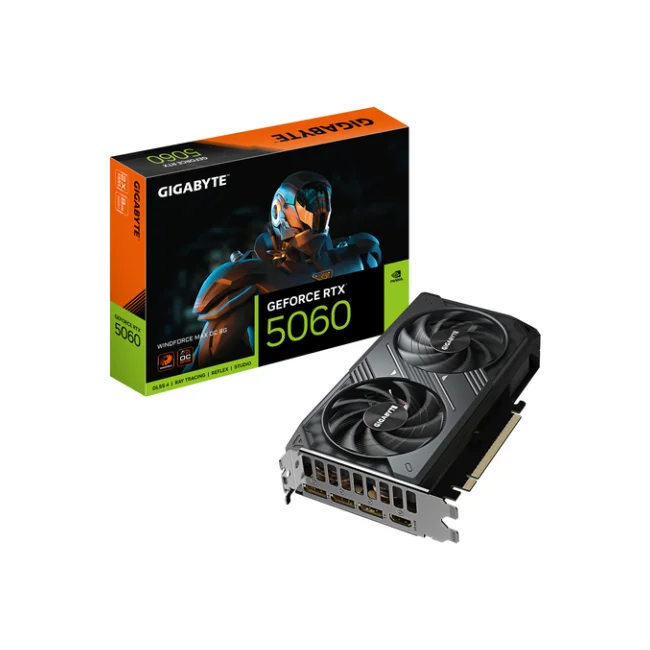 GIGABYTE GeForce RTX 5060 WINDFORCE MAX OC 8G NVIDIA 8 GB GDDR7