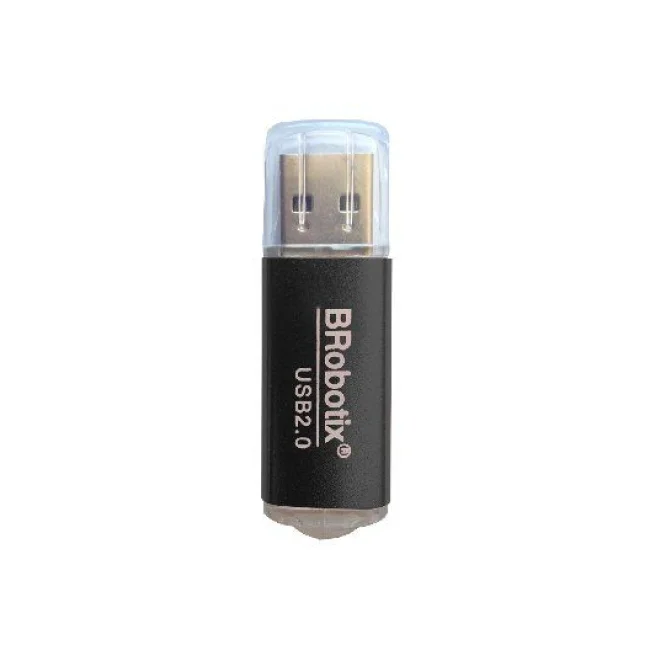 BRobotix 345673N lector de tarjeta USB 2.0 Negro