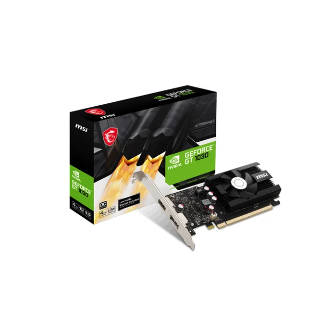 MSI GeForce GT 1030 4GD4 LP OC NVIDIA 4 GB GDDR4