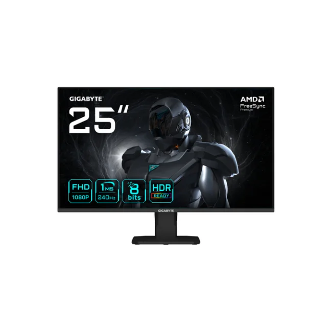 GIGABYTE GS25F2A monitor de computadora 62.2 cm (24.5") 1920 x 1080 Pixeles Full HD LED Negro