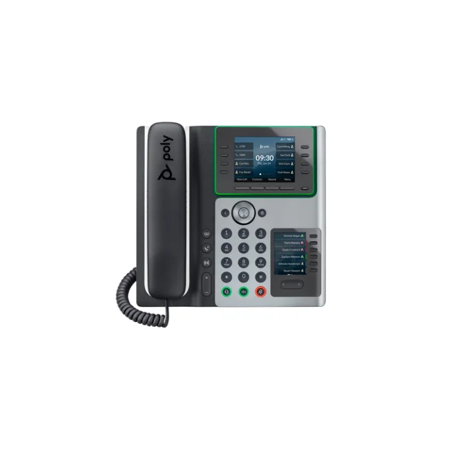 HP Poly Teléfono Poly Edge E450 IP y habilitado para PoE