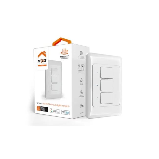 Nexxt Solutions NHE-T100 interruptor de luz Plástico Blanco