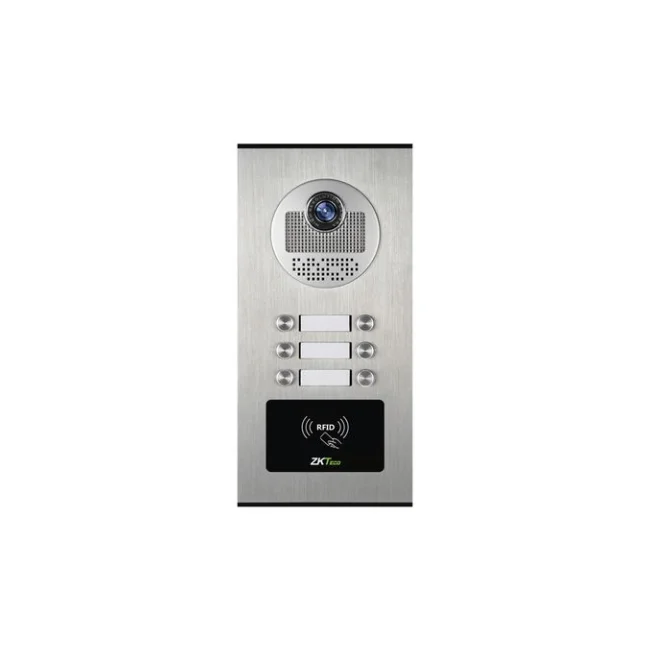 ZKTeco VE04-A01 sistema de intercomunicación de video Aluminio