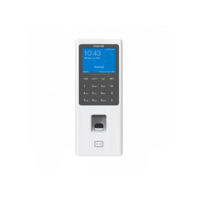Anviz W2 Pro Lector de control de acceso inteligente