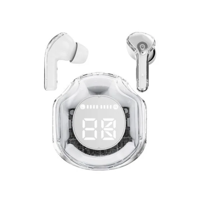 BRobotix MOON Auriculares True Wireless Stereo (TWS) Intra auditivo Llamadas/Música USB Tipo C Bluetooth Blanco