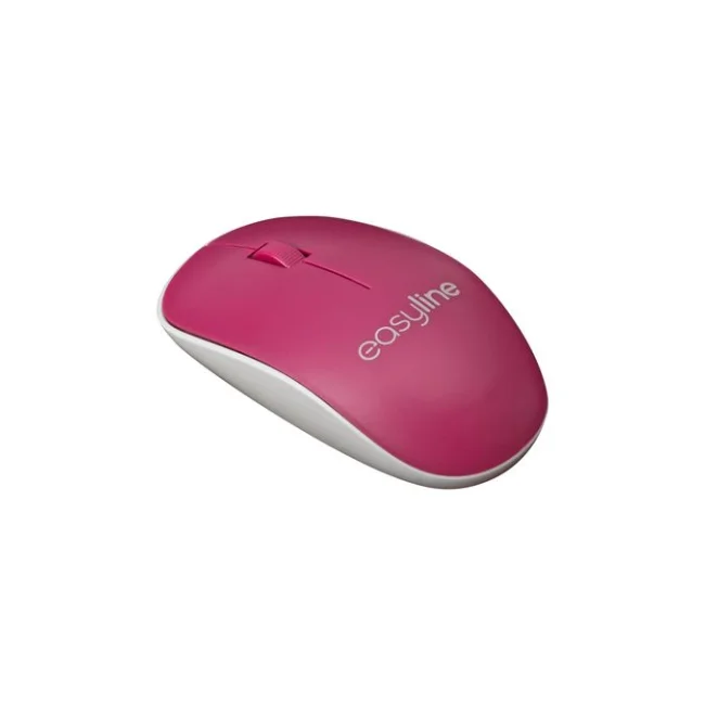 Easy Line Mouse EL-995135 - Magenta, USB ratón Ambidiestro Bluetooth Óptico 1000 DPI