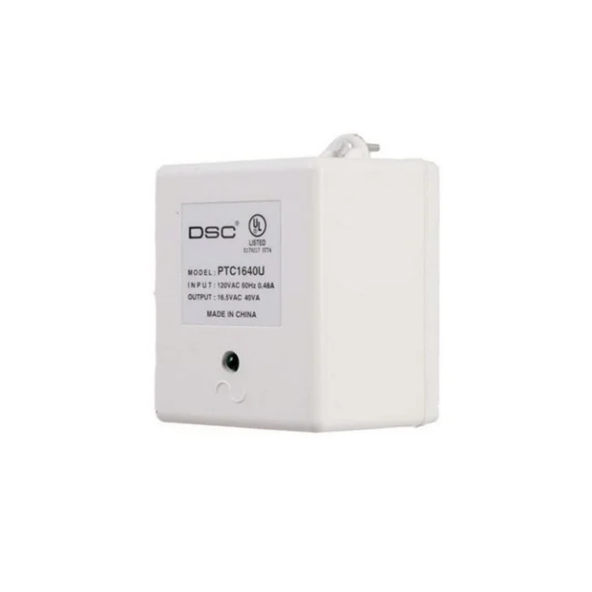 DSC PTC1640U transformador de fuente de alimentación Blanco