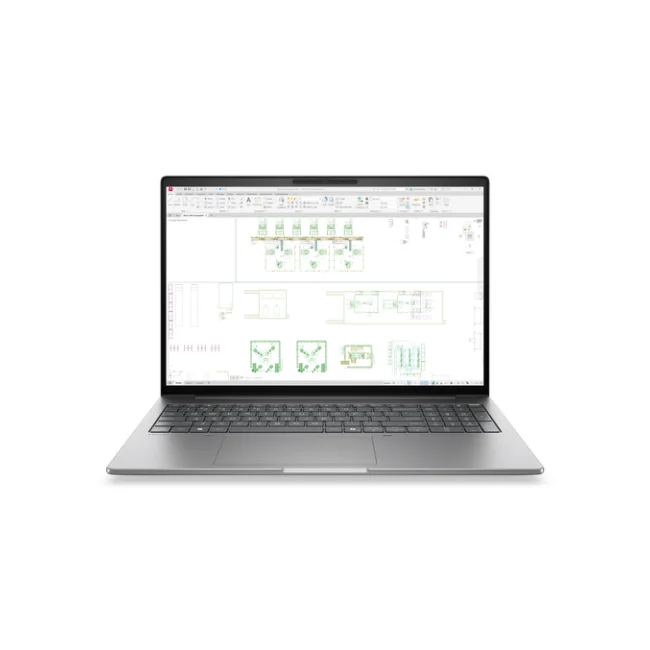 HP DK9V7LT laptop Copilot+ PC Intel Core Ultra 7 356H 40.6 cm (16") WUXGA 32 GB DDR5-SDRAM 1 TB SSD Wi-Fi 7 (802.11be) Windows 11 Pro AI Workstation, AI PC Plata