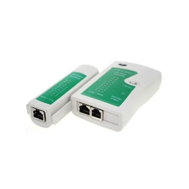 BRobotix 567357 comprobador de cables de red Beige, Verde