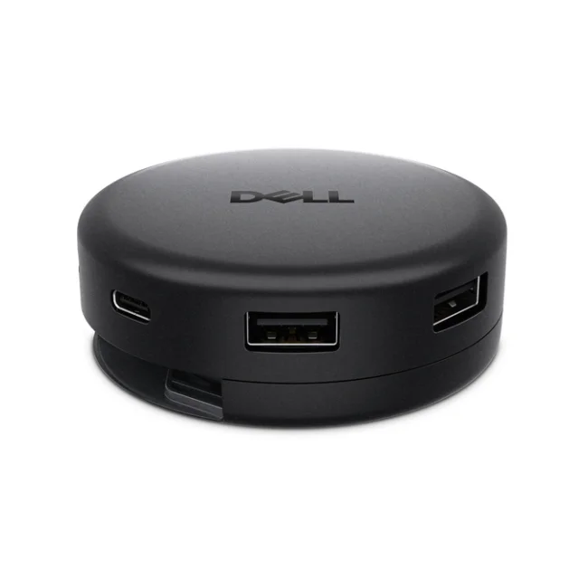 DELL DA326 Alámbrico USB 3.2 Gen 1 (3.1 Gen 1) Type-C Negro
