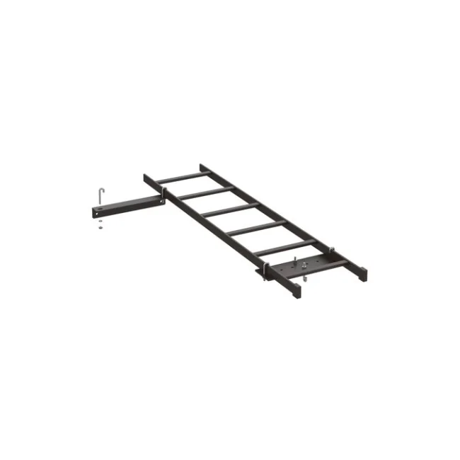 Hoffman E45RUBKIT organizador de cables Estante Canal de manejo de cables Negro 1 pieza(s)