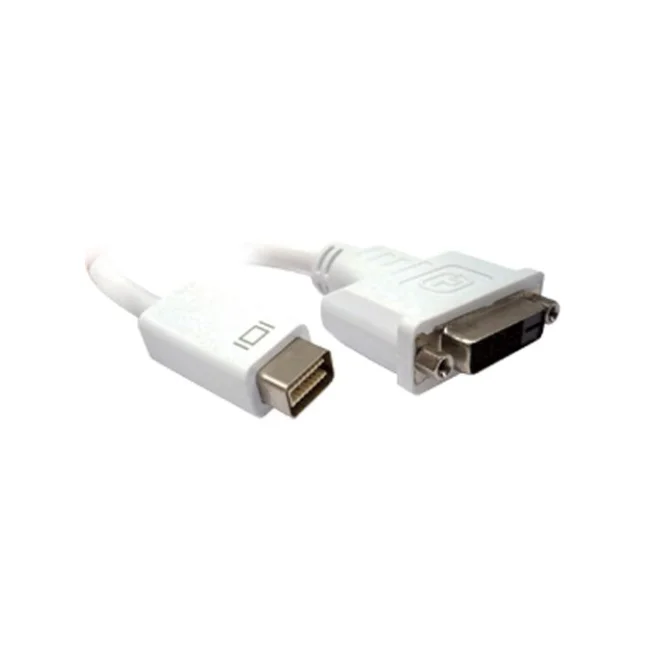 BRobotix 104580 adaptador de cable de vídeo 0.2 m Mini DisplayPort DVI Blanco