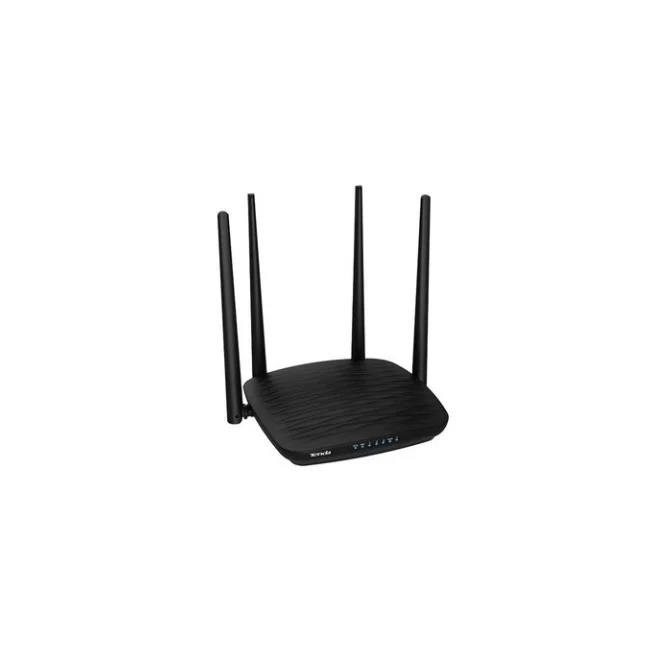 Tenda AC5 1200MBPS DUAL-BAND ROUTER router inalámbrico Ethernet rápido Doble banda (2,4 GHz / 5 GHz) Negro