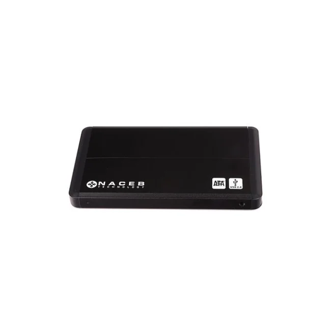 Naceb Technology NA-280 caja para disco duro externo Caja de disco duro (HDD) Negro 2.5"