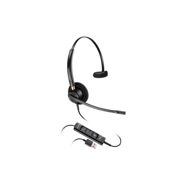 HP Poly EncorePro 515 monoaural con auriculares USB-A y certificación de Microsoft Teams