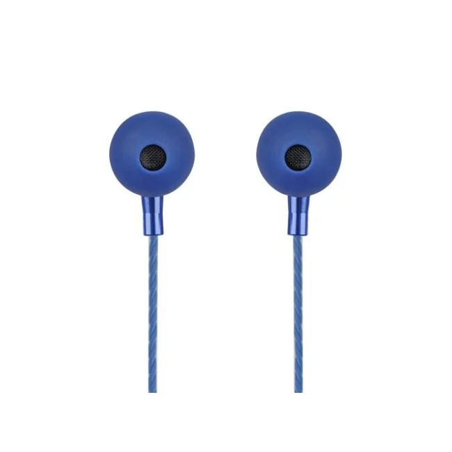 Perfect Choice AUDÍFONOS IN-EAR CON MICRÓFONO STRETTO AZUL Auriculares Alámbrico Intra auditivo Llamadas/Música
