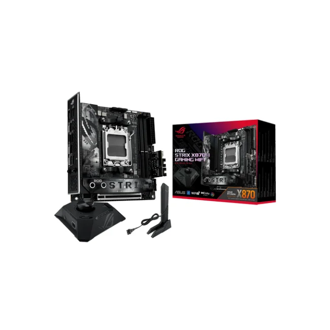 ASUS ROG STRIX X870-I GAMING WIFI AMD X870 Enchufe AM5 Mini ITX